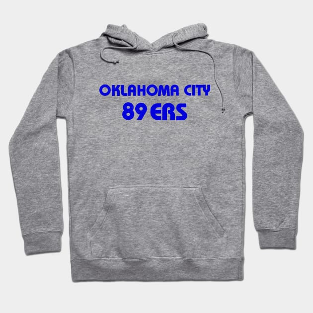 Defunct Oklahoma City 89ers Baseball Hoodie by LocalZonly